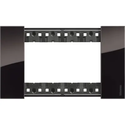 Rama ornament 4 module Bticino Living Now KA4804DG, night