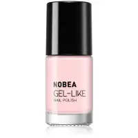 NOBEA Day-to-Day Gel-like Nail Polish lac de unghii cu efect de gel culoare Mademoiselle nude #N48 6 ml