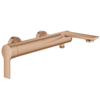 Baterie cada Grohe Allure 32826DL1, 1/2 inch, monocomanda, diverter, cartus ceramic, pipa turnata, mat, warm sunset