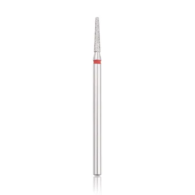 Capăt freza Diamant HEAD trunchi, roșu, L-10,0 mm, Ø1,8 mm - HBD-274BL.016