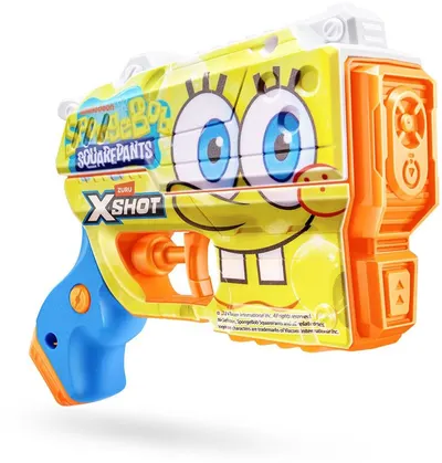Blaster cu apă Zuru X Shot - SpongeBob, 500 ml, sortiment