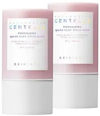 Skin 1004 Madagascar Centella Poremizing Set - Mască stick cu clătire, 2 x 27 g