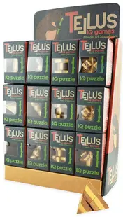 Puzzle logic din lemn Robetoy - IQ Games, sortiment