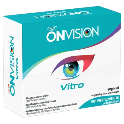 Onvision Vitro, 20 plicuri, Sun Wave Pharma
