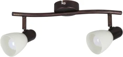 Spot dublu Rabalux - Soma 6592, IP20, E14, 2 x 40W, 230V, maro antic