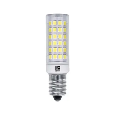 Bec cu LED E14 E14 E14 E14 6W (≈60w) lumina rece 600lm L 68mm