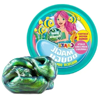 Magic multicolor plastilină pentru modelare Craze - Sirenele, 80 g,Sortiment