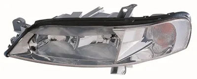Far fata Stanga (H7 H7, electric, fara motoras, culoare insert: cromat, culoare semnalizator: alb) potrivit OPEL VECTRA B -07.03