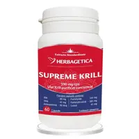 Supreme Krill Omega 3, Herbagetica | 60 capsule