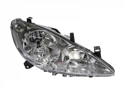 Far fata Dreapta (halogen, H1 H7 W5W, electric, cu motor, culoare semnalizator: transparent) potrivit PEUGEOT 307, 307 KOMBI -06.05