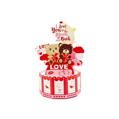 Decorațiune din hârtie Magic Pop-Ups Love