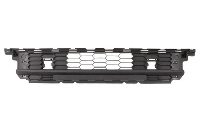 Grila bara Fata Mijloc, cu orificii senzori parcare, plastic, negru potrivit SKODA KODIAQ I 09.16- 03.06-03.10