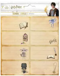 Etichete scolare Grupo Erik - Harry Potter, 16 bucati