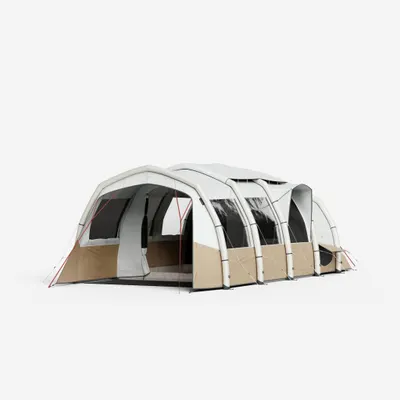 Cort de camping gonflabil 4 persoane 2 camere, Fresh&Black, Air Seconds 4.2 XXL