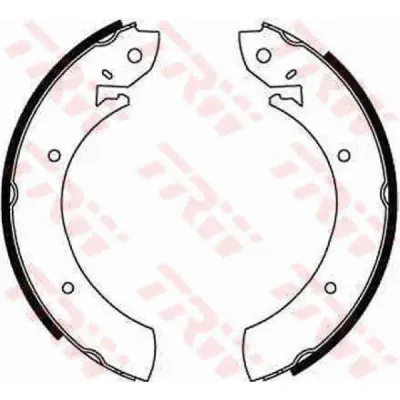 Set saboti frana TRW GS6181