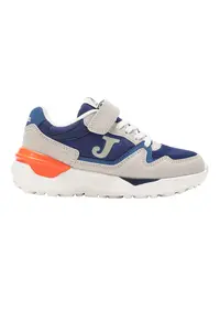 Pantofi sport copii cu velcro J.3080 Casual - Bleumarin