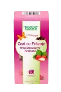 Ceai cu fragute, 20 plicuri, Plafar