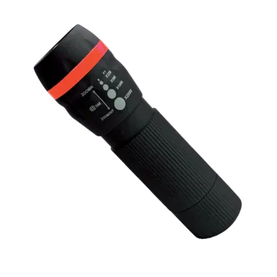 Zoom Flashlight E-6605 1w Telescopic