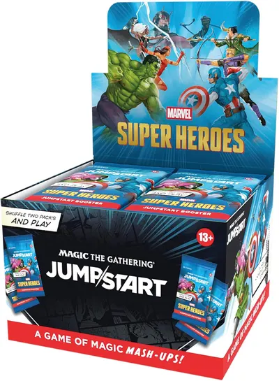 Magic The Gathering: Marvel Super Heroes Jumpstart Booster Display (24 Boosters)