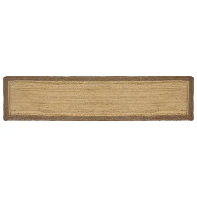 vidaXL Covor de zonă Gri 60 x 200 cm Iută