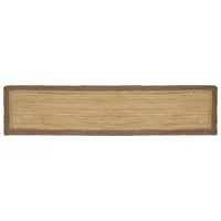 vidaXL Covor de zonă Gri 60 x 200 cm Iută