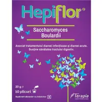 Hepiflor Saccharomyces Boulardii, Terapia | 10 plicuri, Terapia