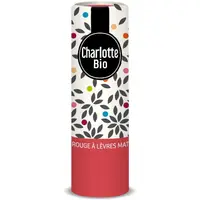 Ruj Mat Rouge Rose cu Unt de Shea, Ulei de Ricin si Unt de Jojoba 3.5ml