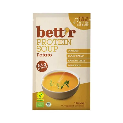 Supa instant proteica cu cartofi bio 30g Bettr