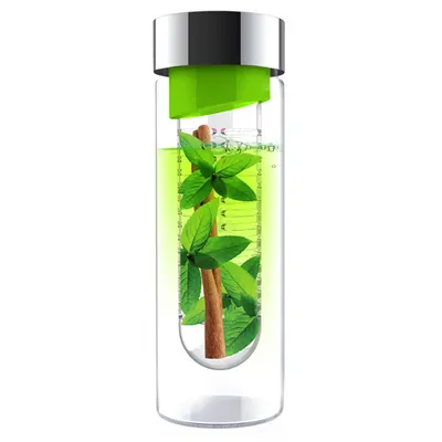 Sticla - Flavour It - Green Silver