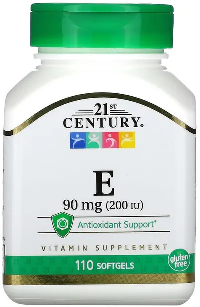 Vitamin E, 90 mg, 110 capsule, 21st Century