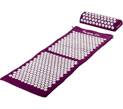 Covoras de presopunctura MOVIT® cu perna 130x50, violet