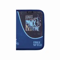 Penar echipat, 17 piese, 1 fermoar, 13.5x19.5x3.5cm, BMX, Herlitz