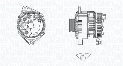 Alternator (14v, 80a) Potrivit Citroen Berlingo, Berlingo Minivan, Jumper I, Jumpy I, Xantia, Xantia Kombi, Xsara, Xsara Hatchback, Zx, Zx Hatchback; Fiat Ducato, Scudo; Peugeot 306 1.6-2.1d 07.87-12.