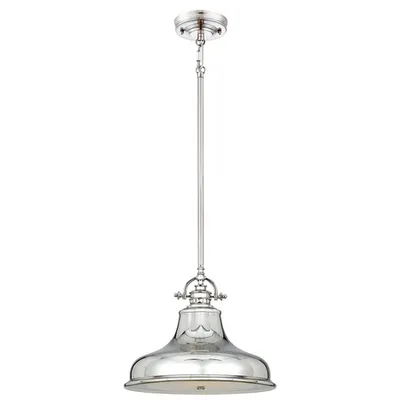 Lampa suspendata Emery 1 Light Medium Pendant – Imperial Silver