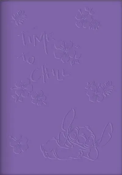 Agendă Cool Pack Disney - Stitch, B6, 80 foi, pătrate mici, violet