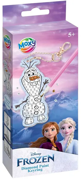 Set de pictat cu mărgele Moxy Frozen - Breloc