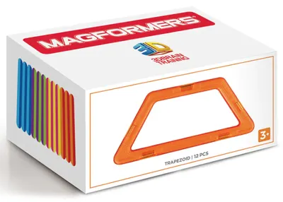 Set rezerve magnetice - Trapezoid, 12 piese