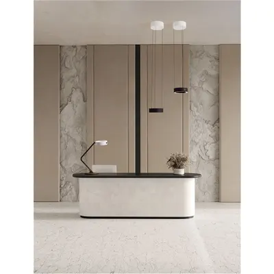 Veioza AFI Dimabil cu Senzor Nisipiu Alb Aluminiu & Otel LED 23 Wat 220-240 Volt 1853Lm 3000K IP20 Deschis sus & jos