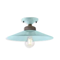 Plafoniera D.30 / Ceiling Lamp D.30 Retro Colors Finish Azz - Azzurro C1633