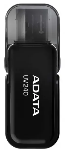 Stick USB A-DATA UV240, 32GB, USB 2.0 (Negru)