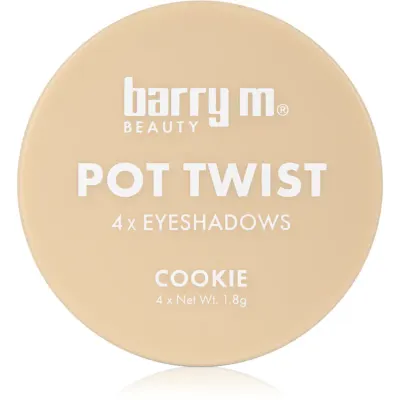 Barry M Pot Twist fard de pleoape cremos culoare Cookie 4x1.8 g