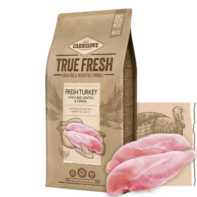 Carnilove True Fresh Turkey for Adult Dogs, 1.4 kg