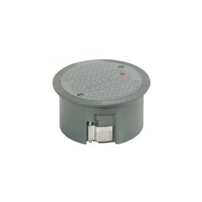 Floor access grommet - aluminiu - pentru raised floor - IP20 - IK08