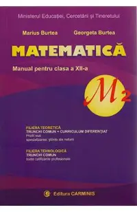 Matematica - Clasa 12 - M2 - Manual