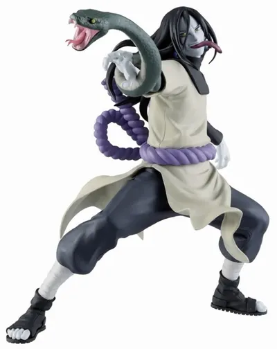 Statuetă Banpresto Animation: Naruto Shippuden - Orochimaru (Vibration Stars) (Tongue Ver.), 15 cm
