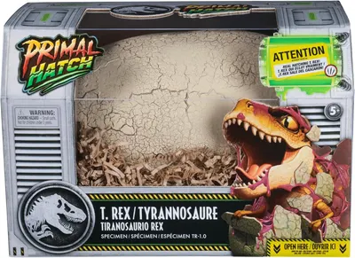 Jucărie interactivă Spin Master Primal Hatch - Jurassic World T-Rex