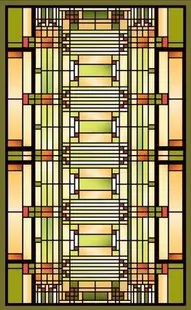 Frank Lloyd Wright Oak Park Studio Adaptation Magnet