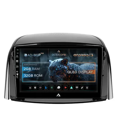 Navigatie Renault Koleos (2009-2016), Android, P-Octacore 2GB RAM + 32GB ROM, 9 Inch - AD-BGP9002+AD-BGRKIT365