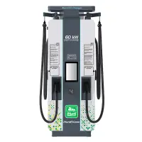 Statie de incarcare ultra rapida cu monetizare iHunt EV DC 60KW, 2 x CCS2 - Integrare iHuntEV
