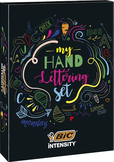 Set de caligrafie BIC Intensity - My Hand Lettering